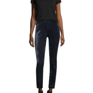 Joe's Black Jeans Velvet Skinny Pants